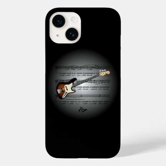 Coques Case-Mate iPhone Avant Garde ~ Guitare électrique 01 (Verso)