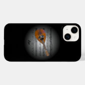 Coques Case-Mate iPhone Avant Garde, Mandolin 02 sur Globe with Sheet Musi (Verso (horizontal))