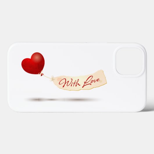 Coques Case-Mate iPhone Avec amour (Verso (horizontal))