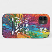 Coques Case-Mate iPhone Avec Dieu Matthieu 19-26 (Dos (Horizontal))