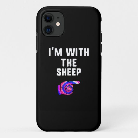 Coques Case-Mate iPhone Avec Sheep Tie Dye | Dog Present (Dos)