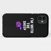 Coques Case-Mate iPhone Avec Sheep Tie Dye | Dog Present (Dos (Horizontal))
