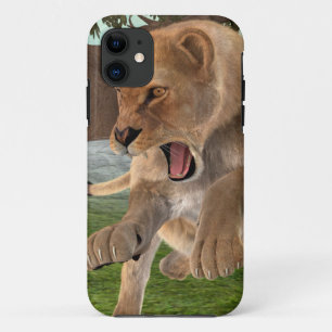 Case-Mate iPhone Case Aventure artistique de lionne féroce dans la jungl
