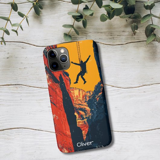 Coques Case-Mate iPhone Aventure de descente en rappel dans un canyon