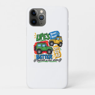 Case-Mate iPhone Case Aventure Tout-Terrain 4x4 Liberté sur Quatre Roues