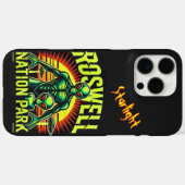 Coques Case-Mate iPhone Aventures Aliens Commencez ici à Roswell! (Verso (horizontal))