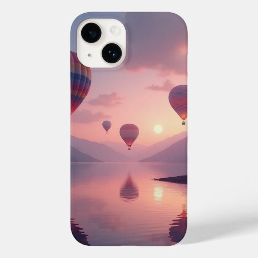 Coques Case-Mate iPhone Aventures en montgolfière rêvées (Verso)