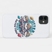 Coques Case-Mate iPhone Aventures spatiales de la loutre (Dos (Horizontal))