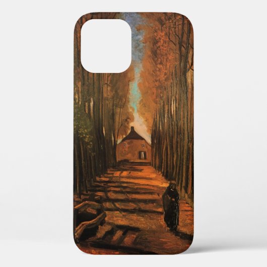 Coques Case-Mate iPhone Avenue des peupliers à l'automne par Vincent van G (Verso)
