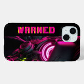 Coques Case-Mate iPhone Averti dans Neon : Bold Tendy Phone Case/iPhone 15 (Verso (horizontal))
