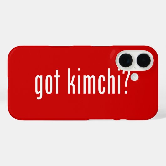 Coques Case-Mate iPhone avez-vous du kimchi? (Verso (horizontal))