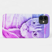 Coques Case-Mate iPhone Avez-Vous Entendu Cela ? (pourpre) (Dos (Horizontal))