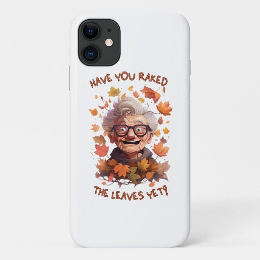 Coques Case-Mate iPhone Avez-vous ratissé les feuilles déjà (Dos)