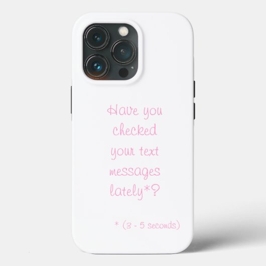 Coques Case-Mate iPhone Avez-Vous Récemment Vérifié Vos Messages Textes ? (Verso)