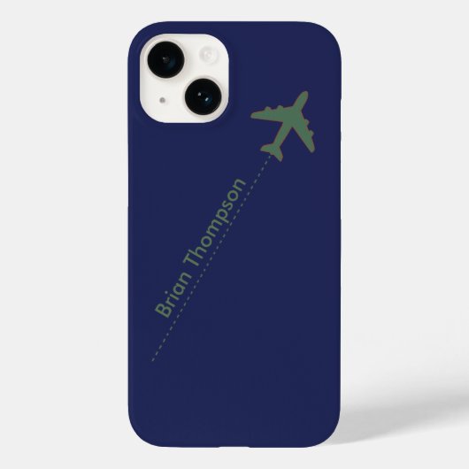 Coques Case-Mate iPhone aviateur personnalisé (Verso)