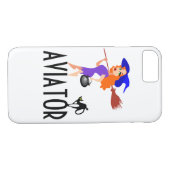 Coques Case-Mate iPhone Aviator drôle personnalisable (Dos (Horizontal))