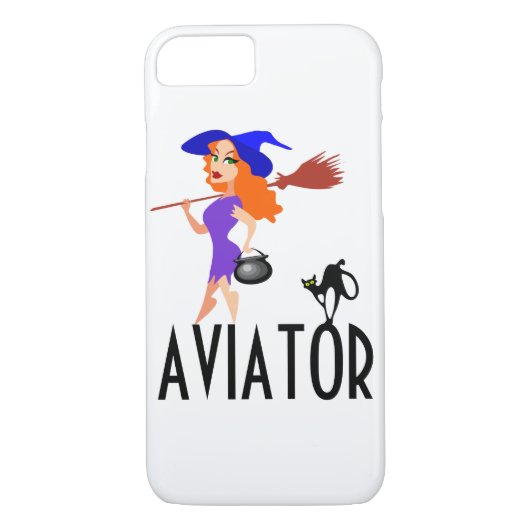 Coques Case-Mate iPhone Aviator drôle personnalisable (Dos)