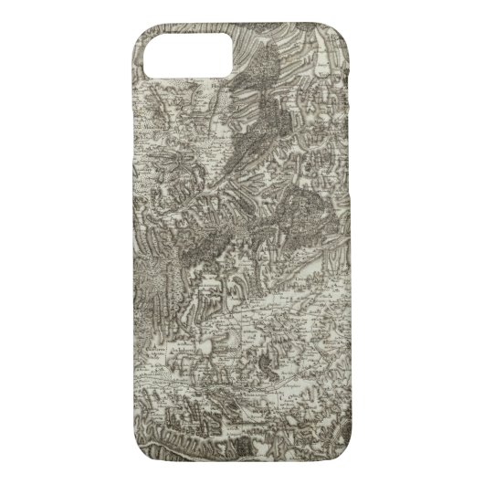 Coques Case-Mate iPhone Avignon, orange (Dos)