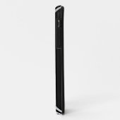 Coques Case-Mate iPhone Avion argenté et noir géométrique (Dos/Gauche)