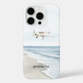 Coques Case-Mate iPhone Avion bleu blanc (Verso)