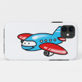 Coques Case-Mate iPhone avion de bande dessinée (Dos (Horizontal))