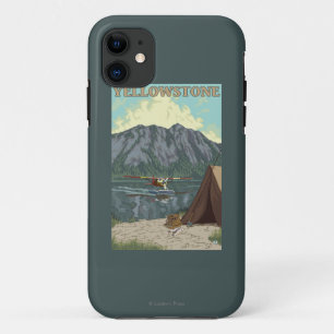 Coque iPhone 11 Avion de Bush et pêche - ressortissant de