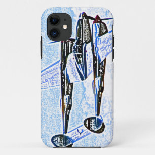 Coques Pour iPhone avion de combat de la guerre mondiale de la foudre