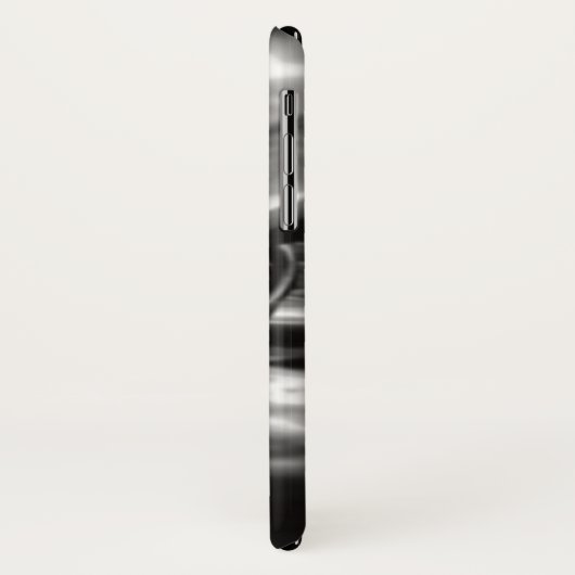 Coques Case-Mate iPhone Avion propulseur noir et blanc (Dos/Gauche)