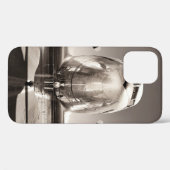 Coques Case-Mate iPhone Avion vintage sur piste (Verso (horizontal))