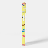 Coques Case-Mate iPhone Avions en Jaune (Verso / Droite)
