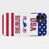 Coques Case-Mate iPhone Aviron des Etats-Unis (Dos (Horizontal))