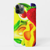 Coques Case-Mate iPhone Avocado tropical, fraise et mangue. Commandez dès  (Dos)