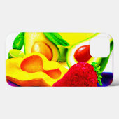 Coques Case-Mate iPhone Avocado tropical, fraise et mangue. Commandez dès (Verso (horizontal))