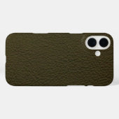Coques Case-Mate iPhone Avocado Vert Faux Cuir (Verso (horizontal))