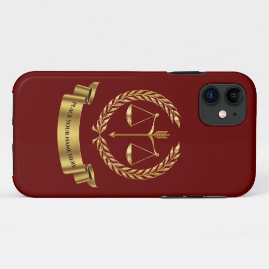 Coques Case-Mate iPhone Avocat Coque-coque iphone personnalisé (Dos (Horizontal))