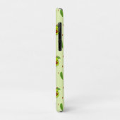 Coques Case-Mate iPhone Avocat Cute kawaii vert (Dos/Gauche)