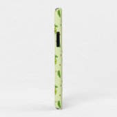 Coques Case-Mate iPhone Avocat Cute kawaii vert (Dos/Droite)