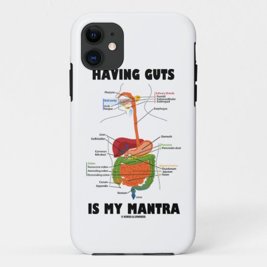 Coques Case-Mate iPhone Avoir des entrailles est mon incantation (Dos)