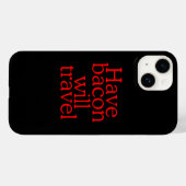 Coques Case-Mate iPhone Avoir du Bacon Bougera Déclaration (Verso (horizontal))