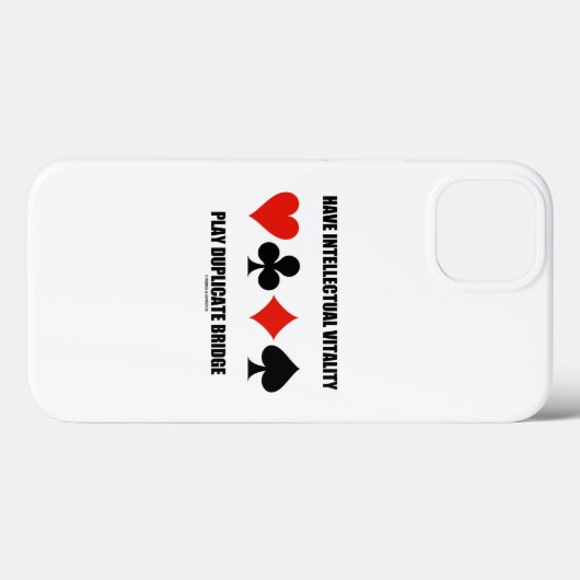 Coques Case-Mate iPhone Avoir la vitalité intellectuelle Jouer le pont en  (Verso (horizontal))