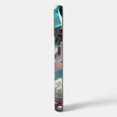 Coques Case-Mate iPhone Avril Birthstone Diamond Quartz Crystal Pearls (Verso / Gauche)