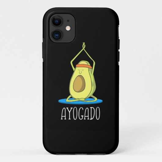 Coques Case-Mate iPhone Ayogado Avocado Yoga Lover (Dos)