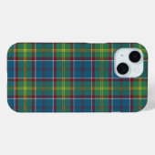 Coques Case-Mate iPhone Ayrshire Scotland District Tartan Motif (Verso (horizontal))