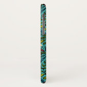 Coques Case-Mate iPhone aziza turquoise (Dos/Gauche)