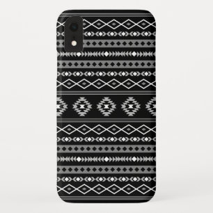 Case-Mate iPhone Case Aztec blanc gris noir Motifs mélangés Motif