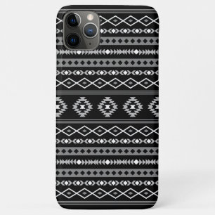Case-Mate iPhone Case Aztec blanc gris noir Motifs mélangés Motif