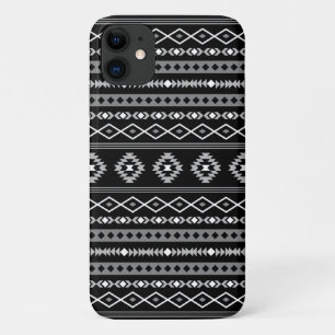 Case-Mate iPhone Case Aztec blanc gris noir Motifs mélangés Motif