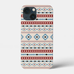 Case-Mate iPhone Case Aztec Blue Red Black Cream Mixte Motifs Motif