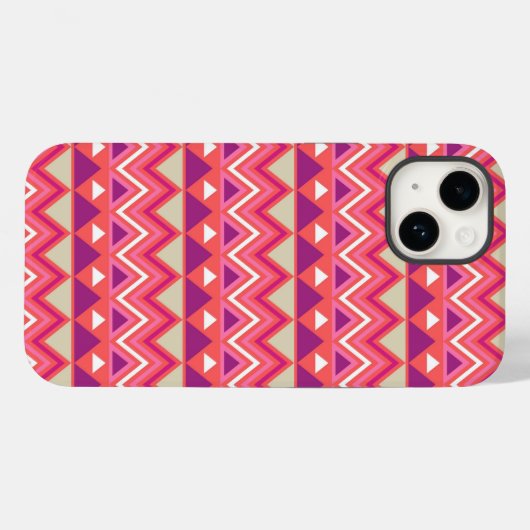 Coques Case-Mate iPhone Aztec Chevron #2 @ VictoriaShaylee (Verso (horizontal))