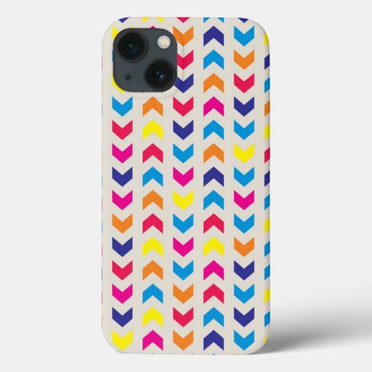 Coques Case-Mate iPhone Aztec Chevron coloré (Verso)